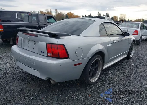 2001 Ford Mustang Gt из США, поврежденный, VIN 1FAFP42X91F160647